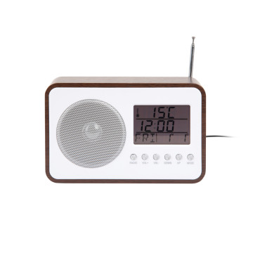 Budík a FM rádio Karlsson KA6036DW, 13cm